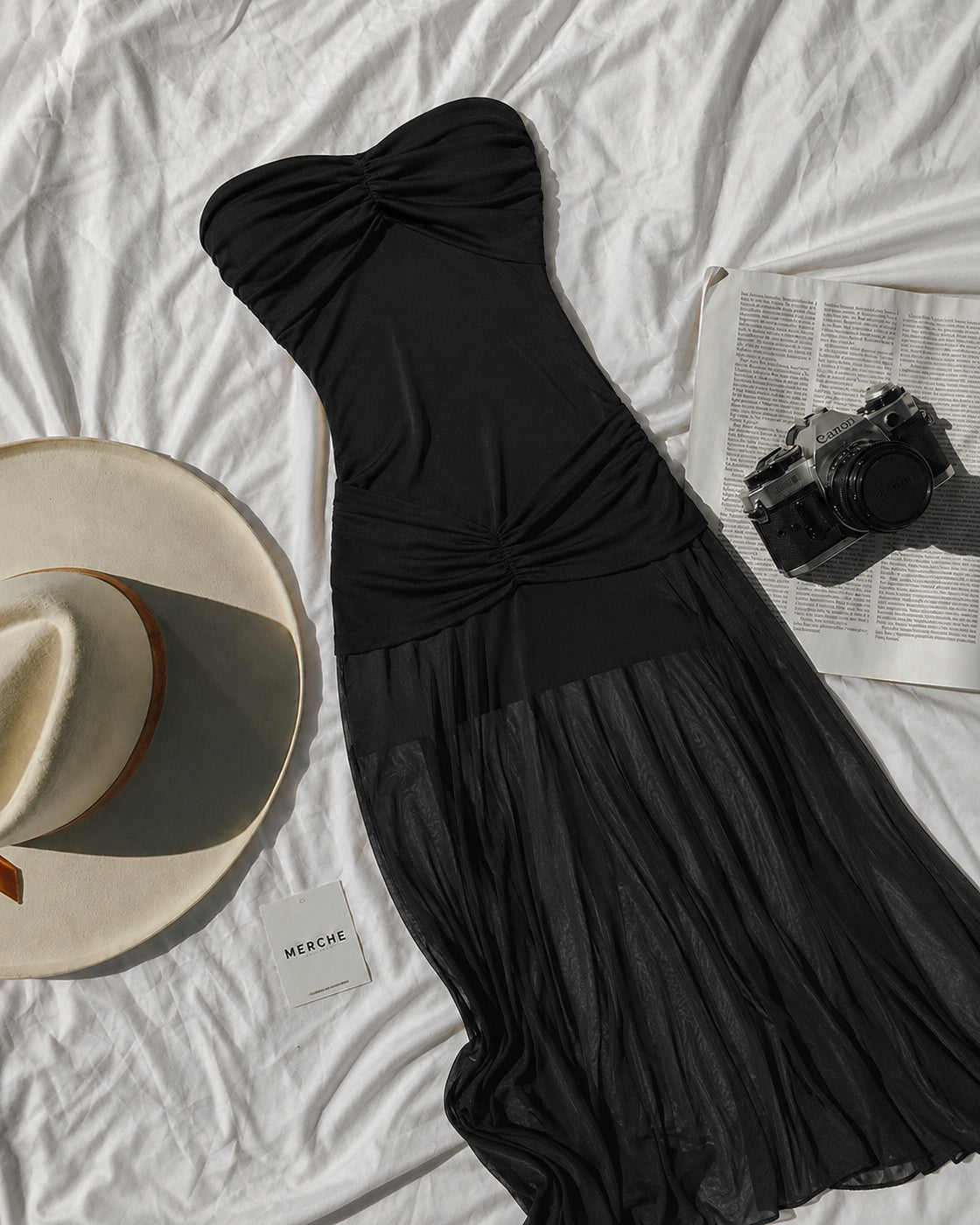 SIERRA NIGHTS TWISTED KNOT SHEER DETAIL MAXI DRESS