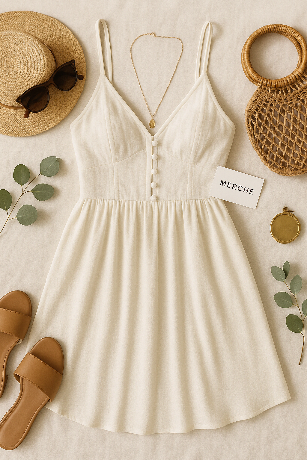 BY YOUR SIDE WHITE FLARE DRESS