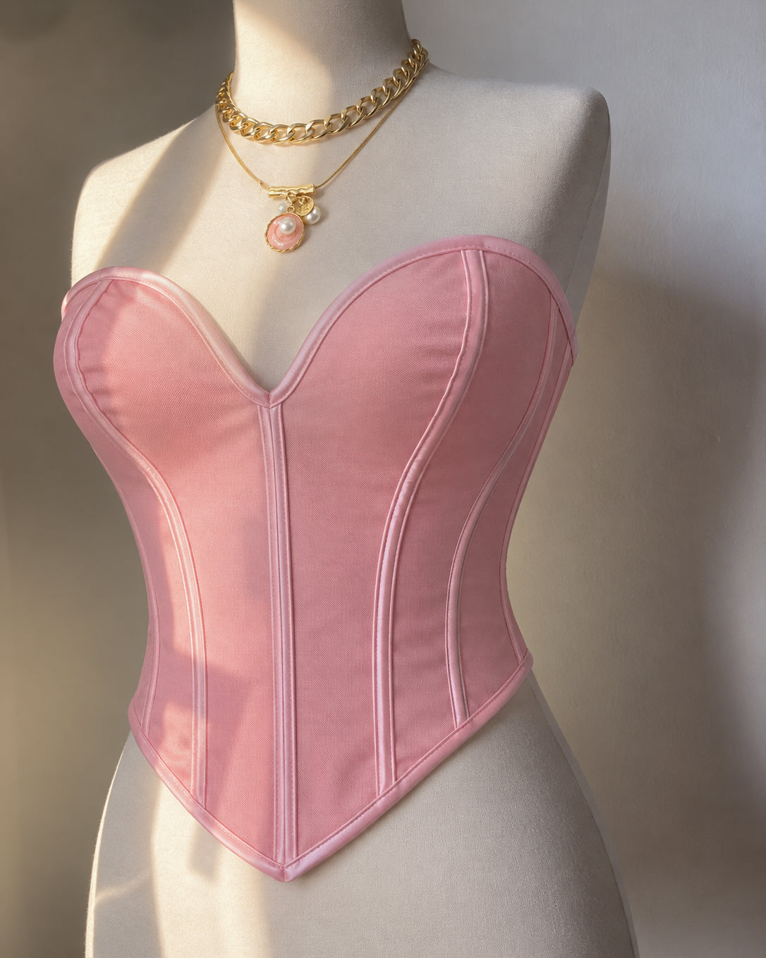 HOWDIE BABY BARBIE PINK SWEETHEART CORSET