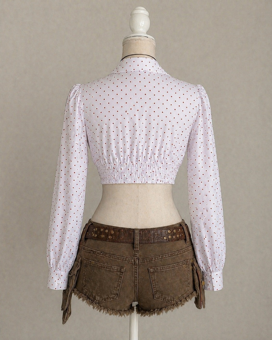 RIDING AROUND AMSTERDAM POLKA BOW TOP
