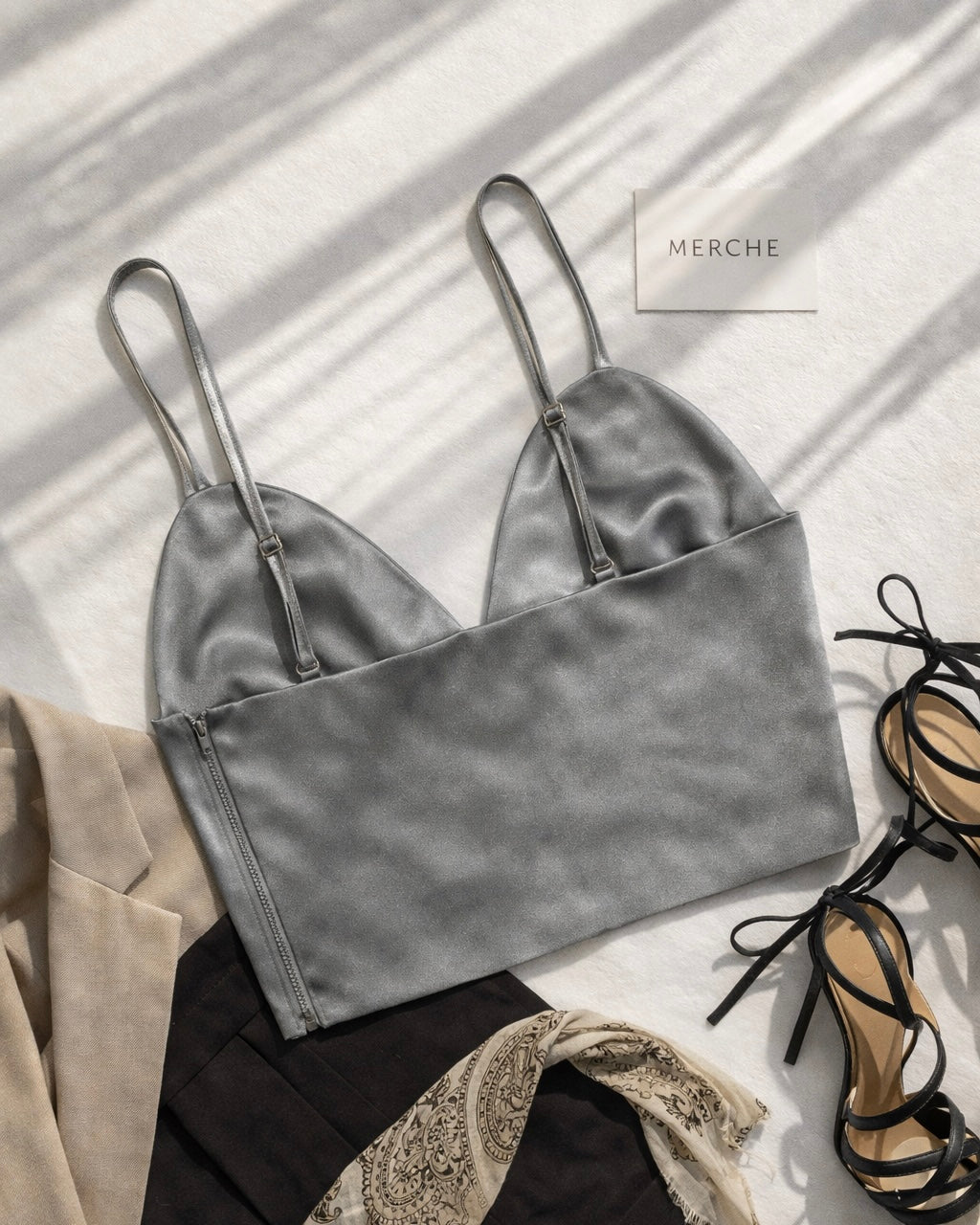 JUMP HOOPS DUDE LUXE SATIN TOP