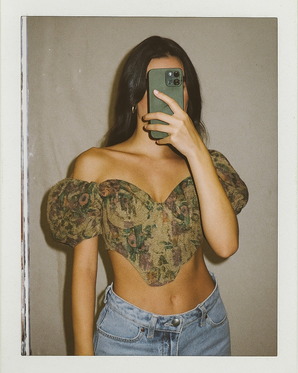 SPRING FLING JACQUARD TOP