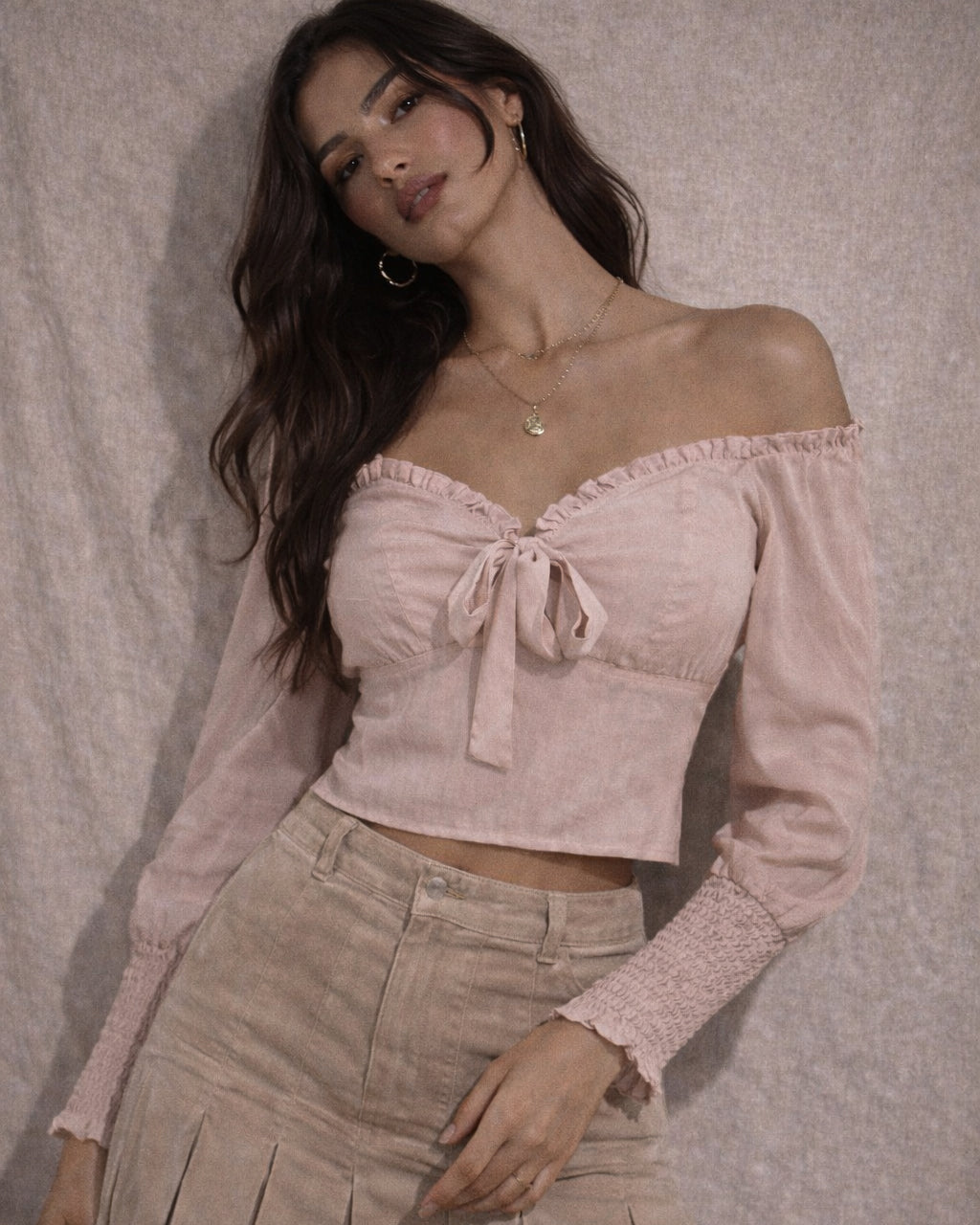 BEACH DAY PEACH TOP