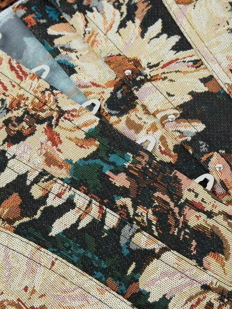 ALMOST LOVE BROWN JACQUARD CORSET