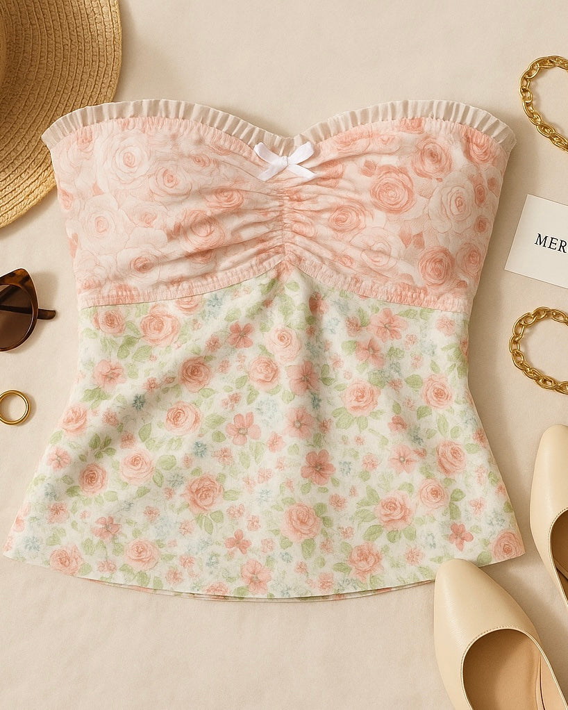 HOLLYWOOD SUMMER BANDEAU TOP