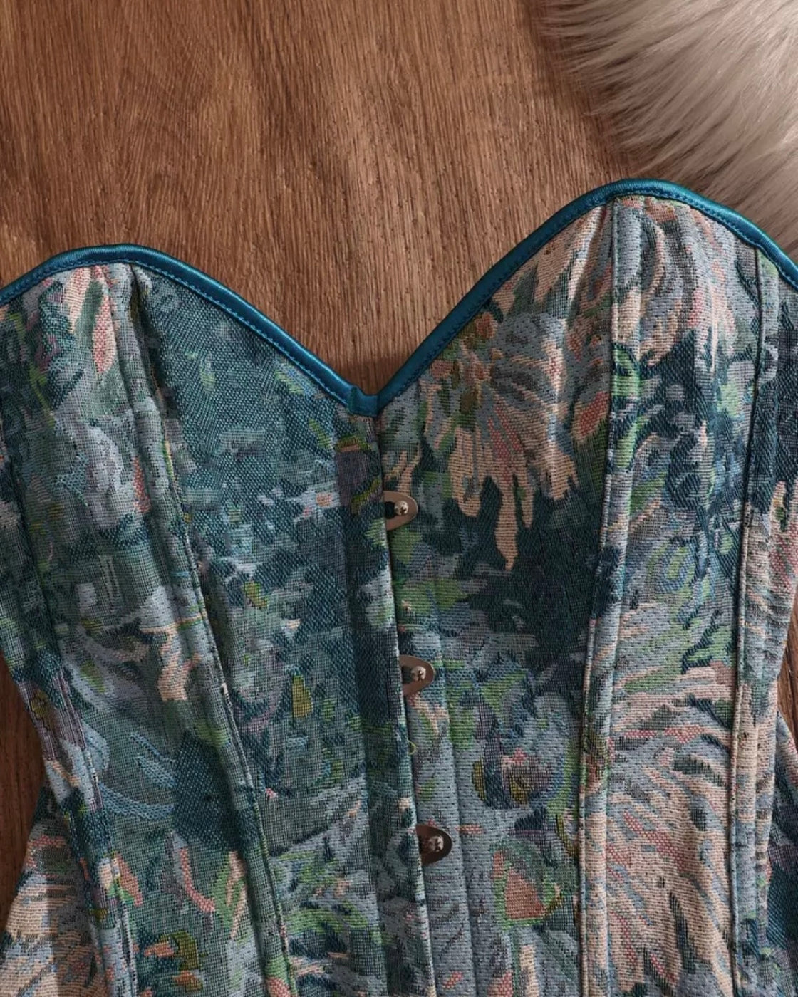 SWEET LIKE CANDY JACQUARD CORSET
