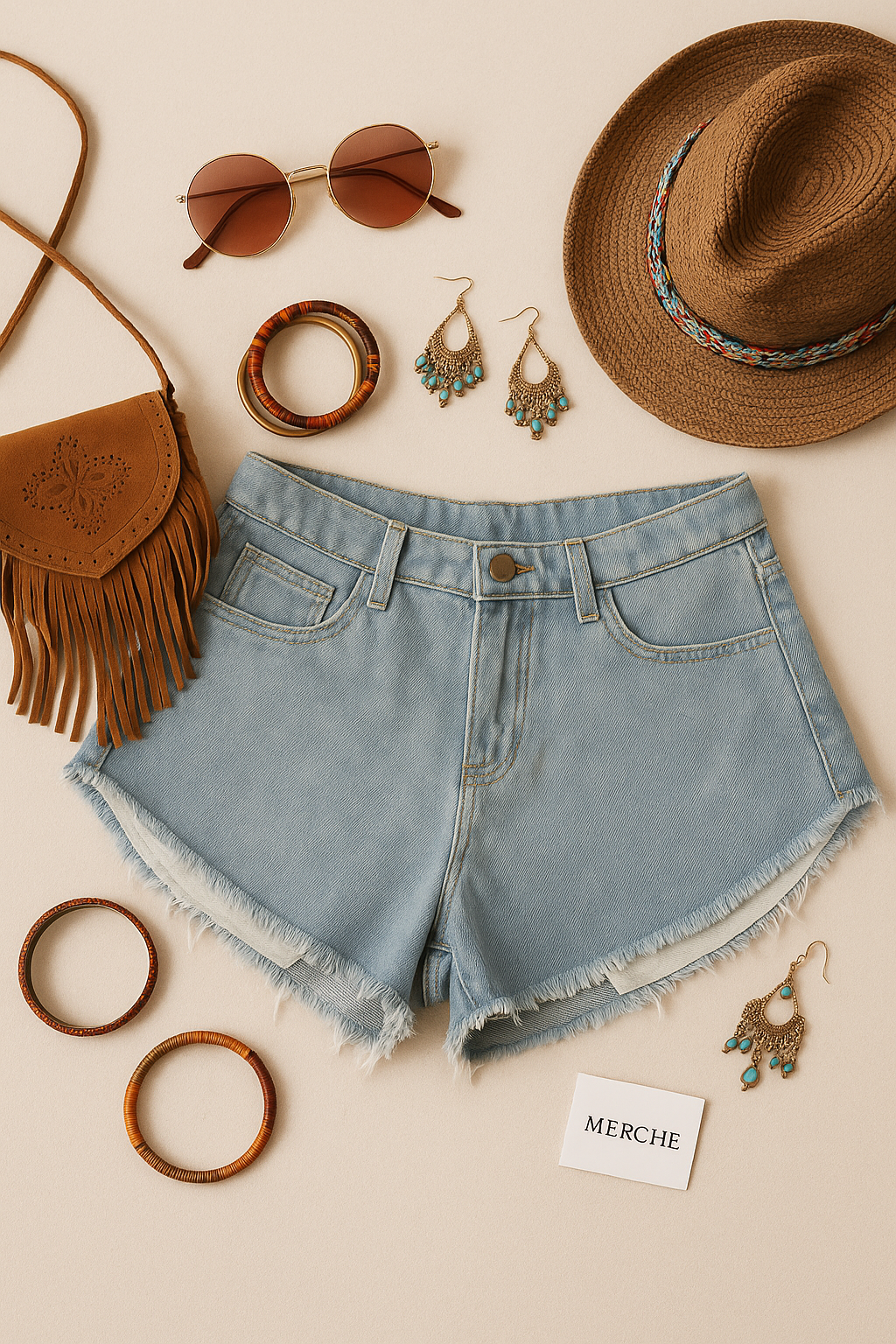 CANYON CRUSH DENIM SHORTS