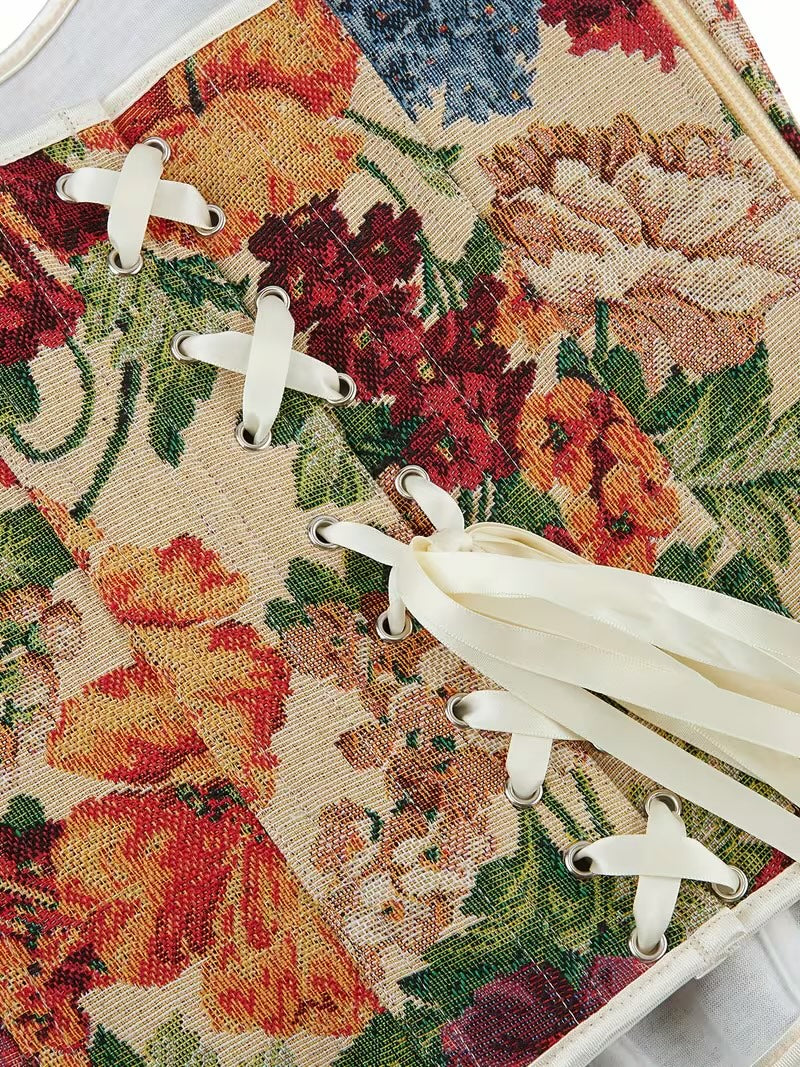 PRETTY HURTS JACQUARD CORSET