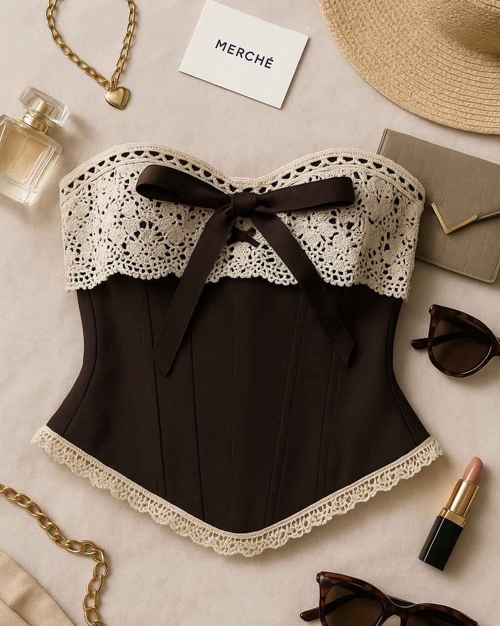 BELONG WITH ME LUXE WINE CORSET