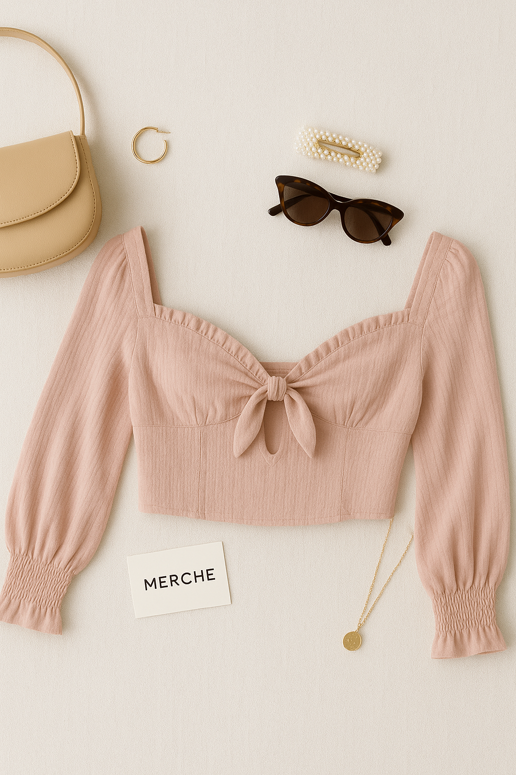 BEACH DAY PEACH TOP