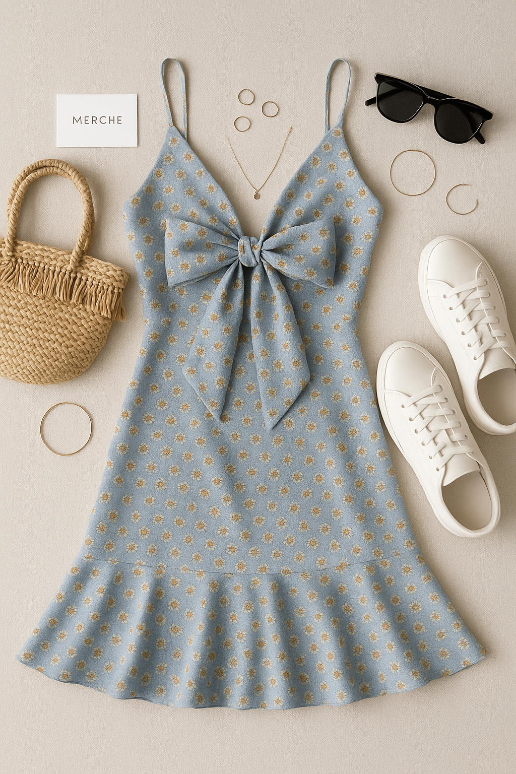 ALL SUMMER BOW DRESS