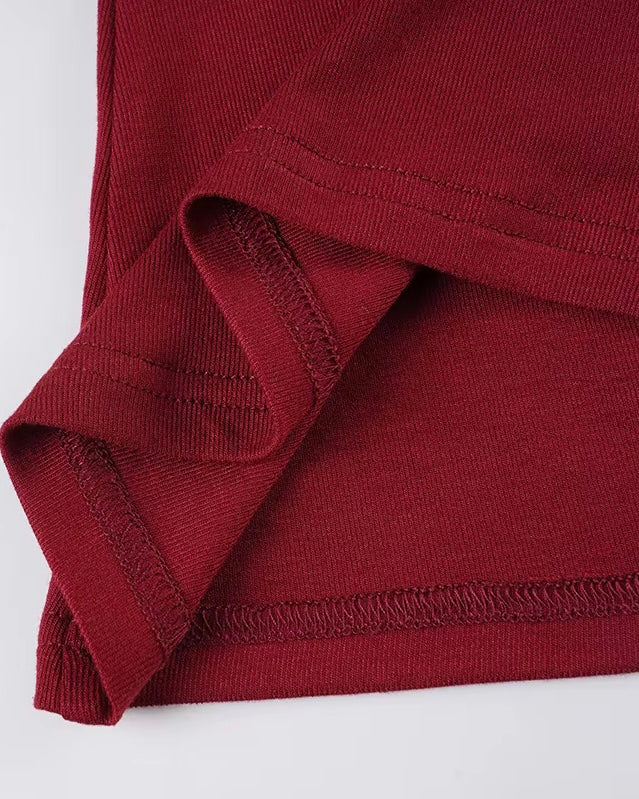 HEATWAVE CAUSING CUT-OUT BACK RED TOP