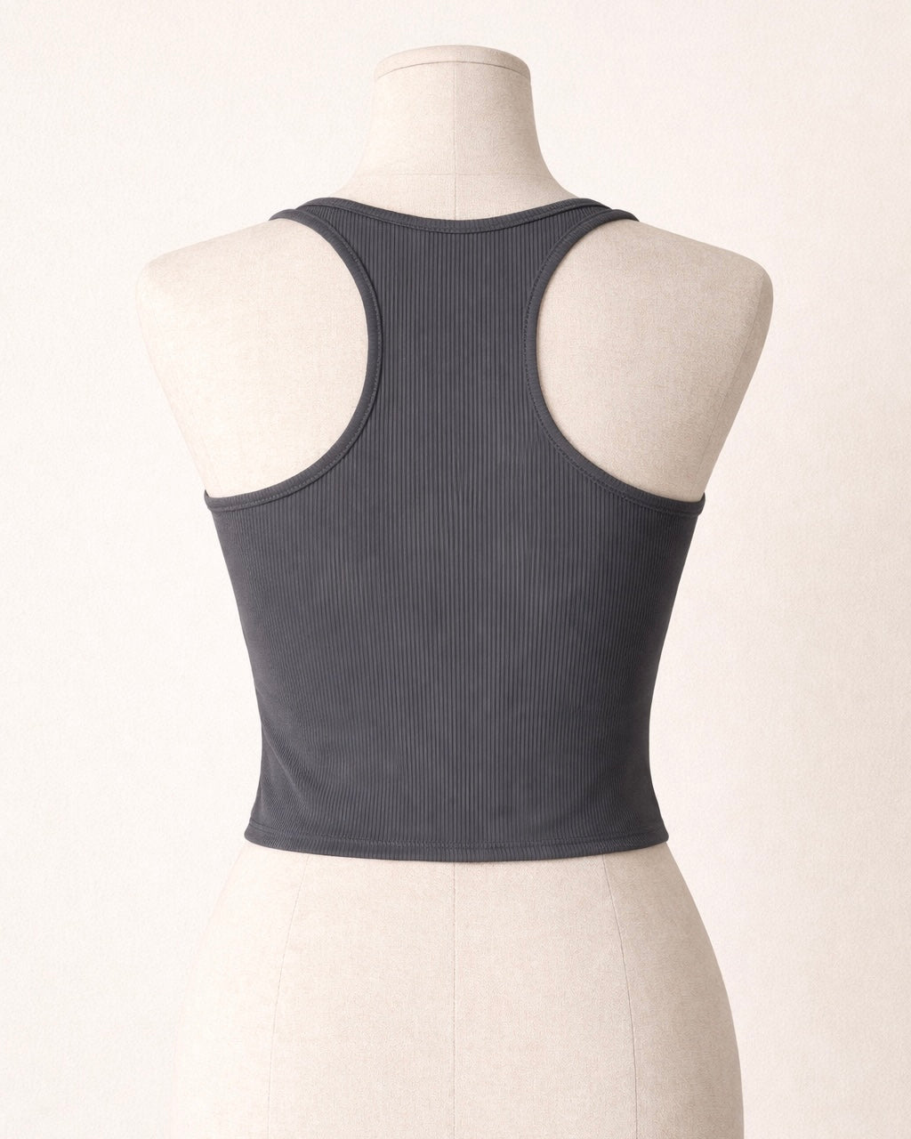 FIERCELY CUTE GREY TANK TOP