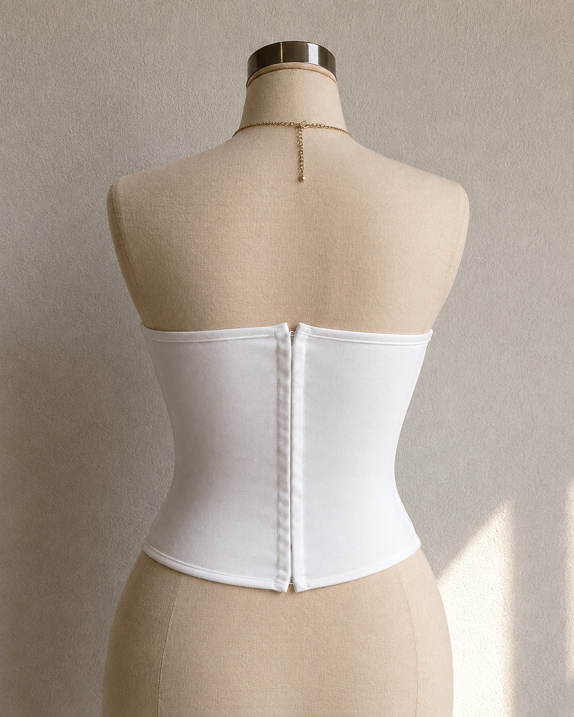 AUTUMN IN PARIS APPLIQUE ROSETTE CORSET