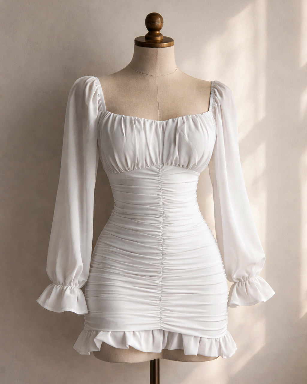 HAPPILY EVER AFTER WHITE DRESS