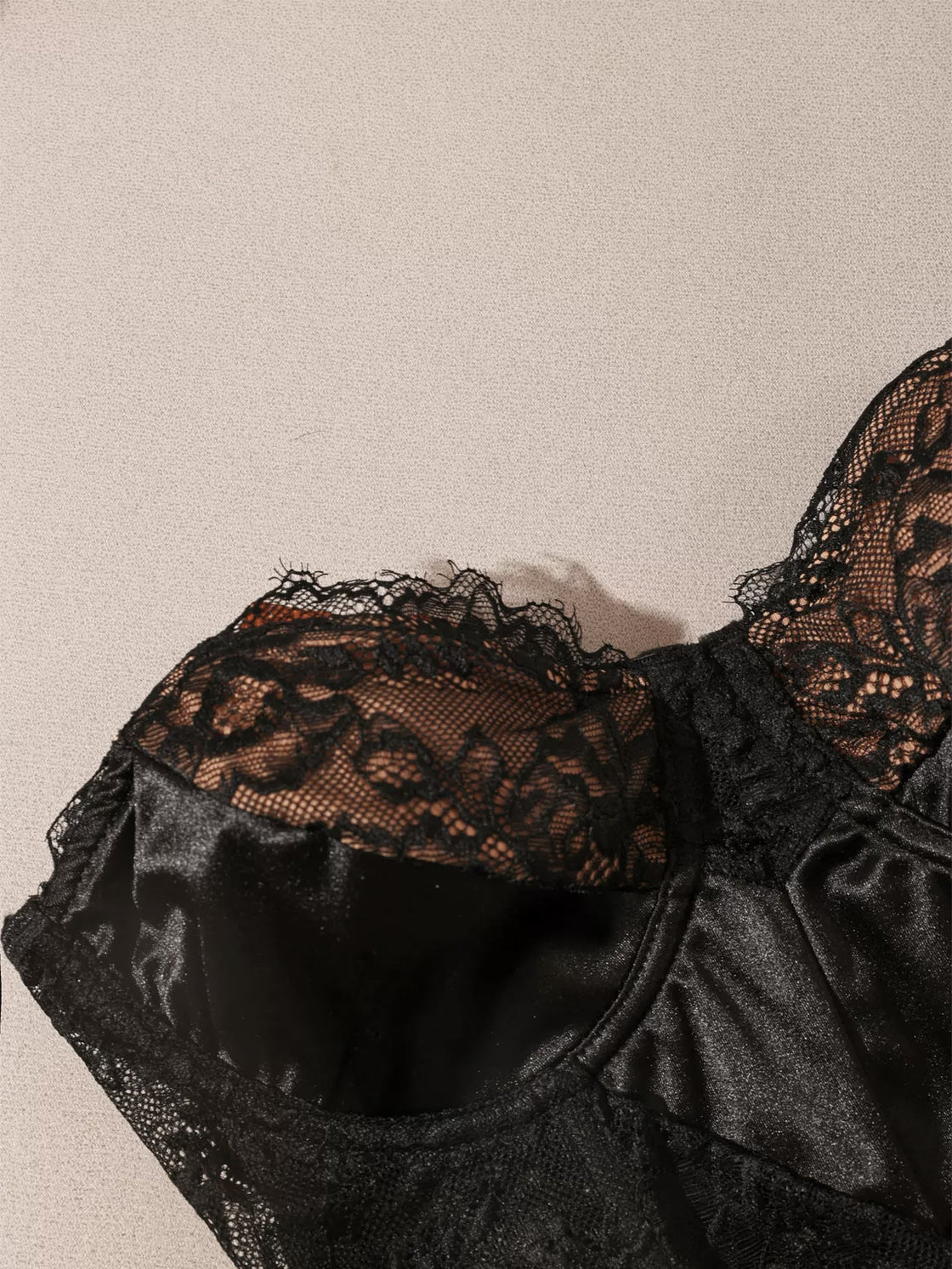 MINE FOR THE NIGHT LACE BUSTIER