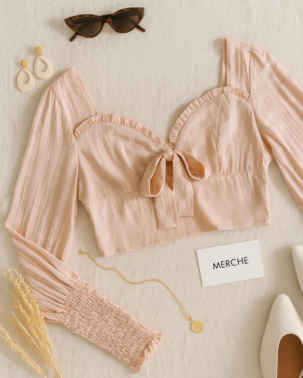 BEACH DAY PEACH TOP