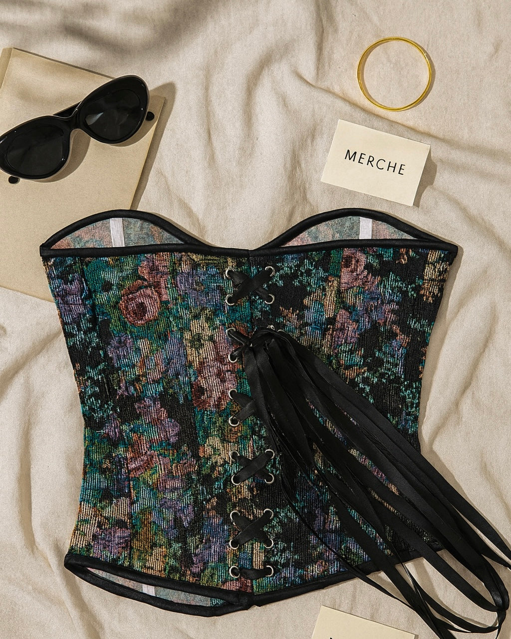 SOMEONES JEALOUS JACQUARD CORSET
