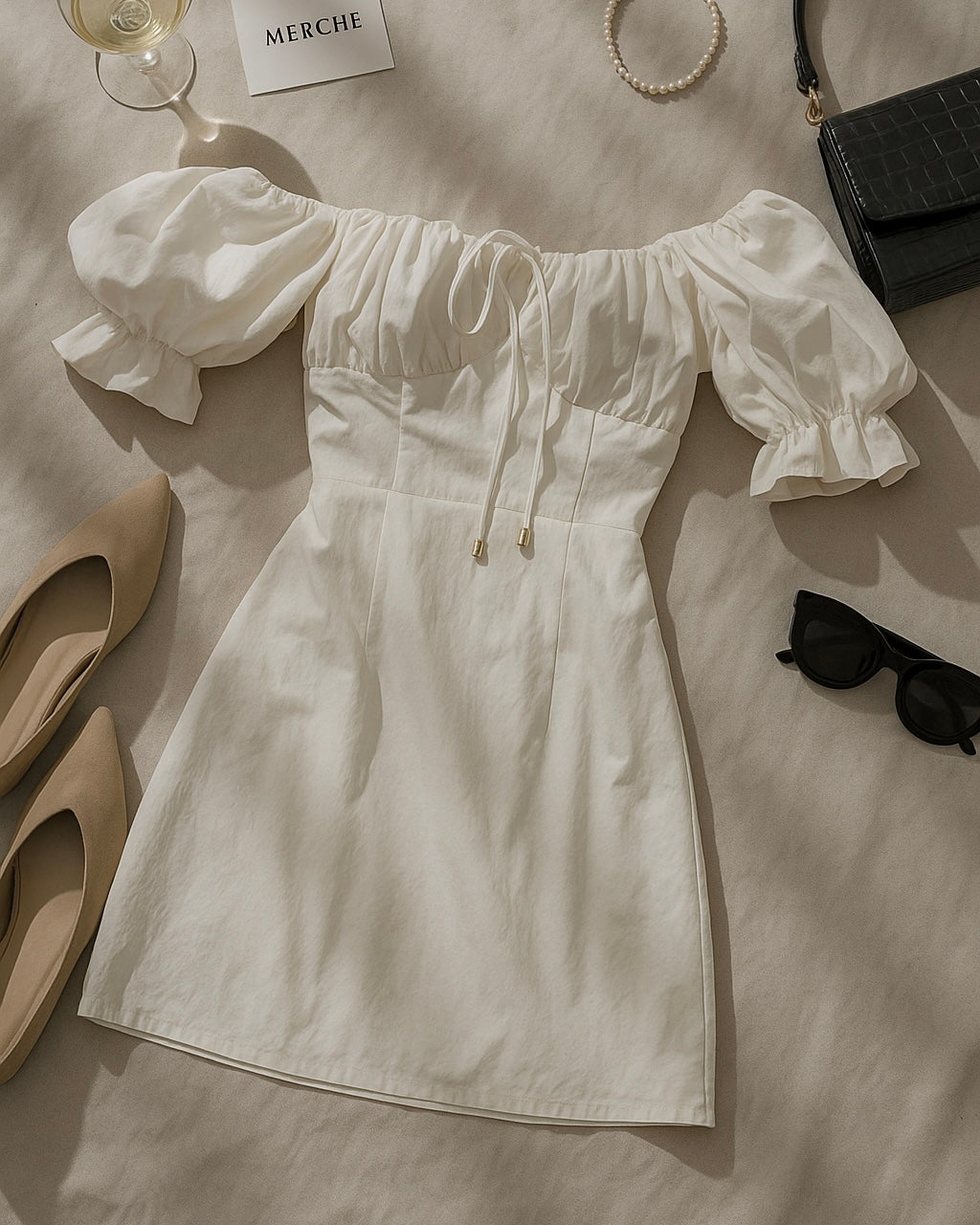 SUNDAY RITUAL WHITE DRESS