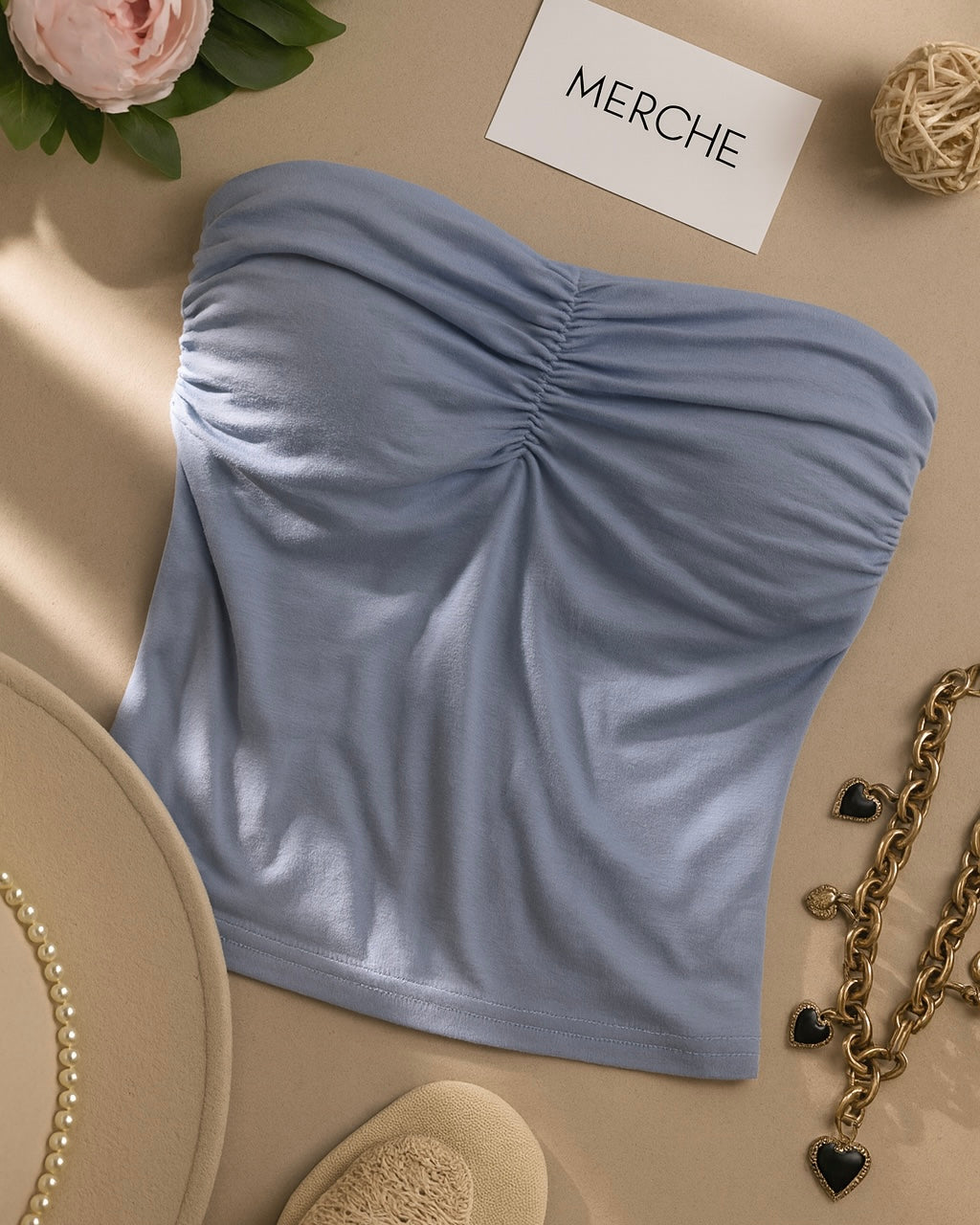 HEAVENLY HOUR PADDED BANDEAU TOP