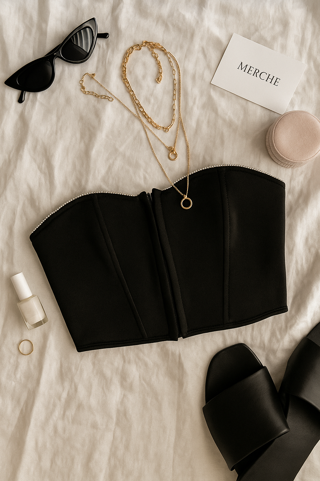 LOVE LIKE CRAZY DIAMOND DETAIL TOP