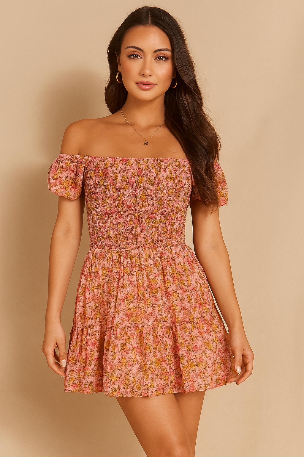 FARAWAY LANDS CALLING FLORAL DRESS