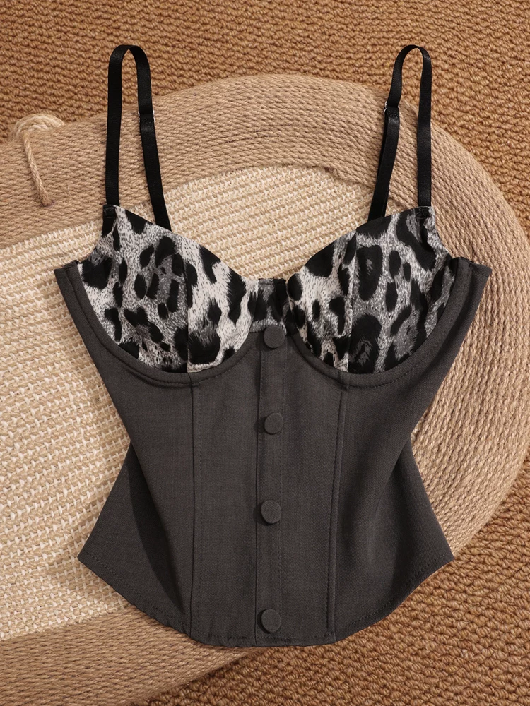 UNTAMED MUSE CORSETED TOP WITH PENCIL SCARF