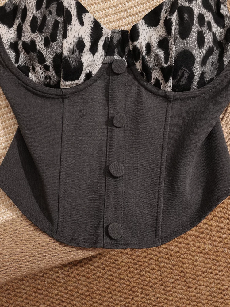 UNTAMED MUSE CORSETED TOP WITH PENCIL SCARF