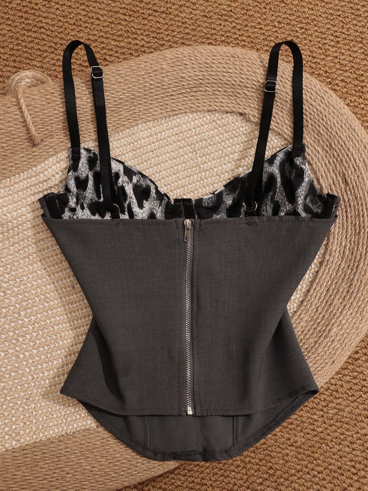UNTAMED MUSE CORSETED TOP WITH PENCIL SCARF