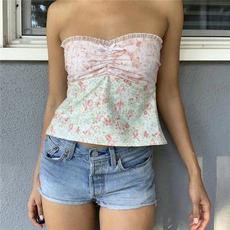 HOLLYWOOD SUMMER BANDEAU TOP