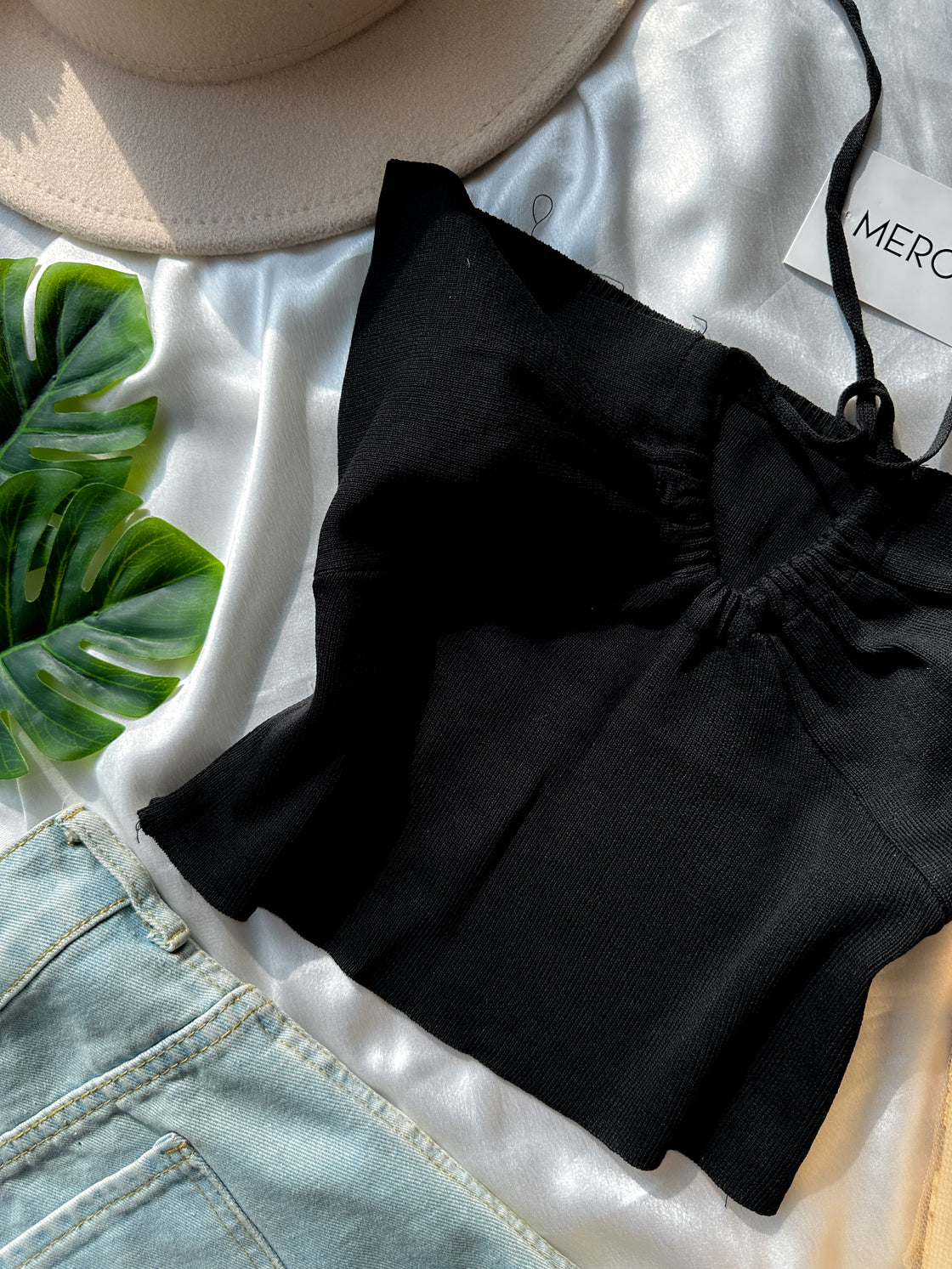 GO FOR A VACAY BLACK TOP