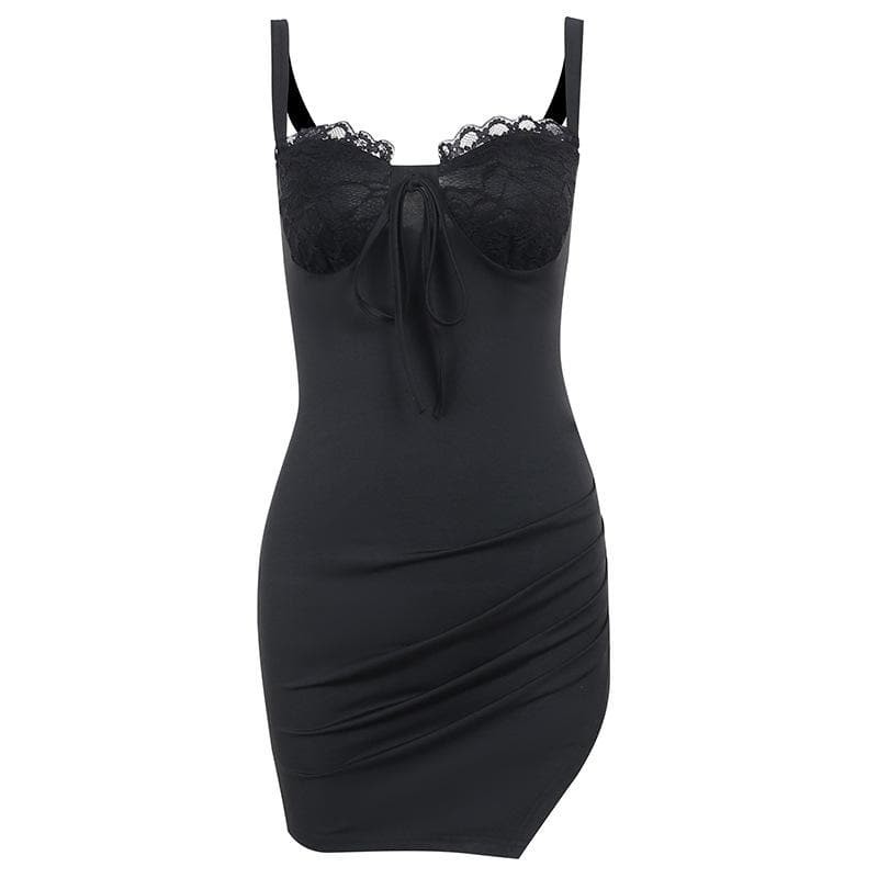 RIGHT TO PARTY BLACK DRESS