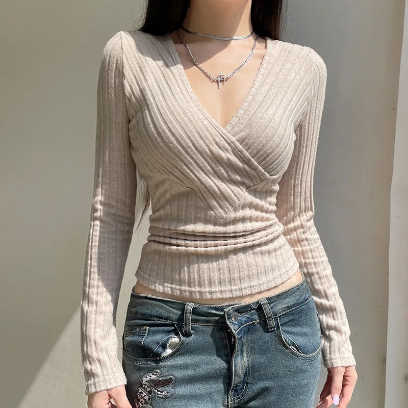 WINTER MADNESS BEIGE TOP