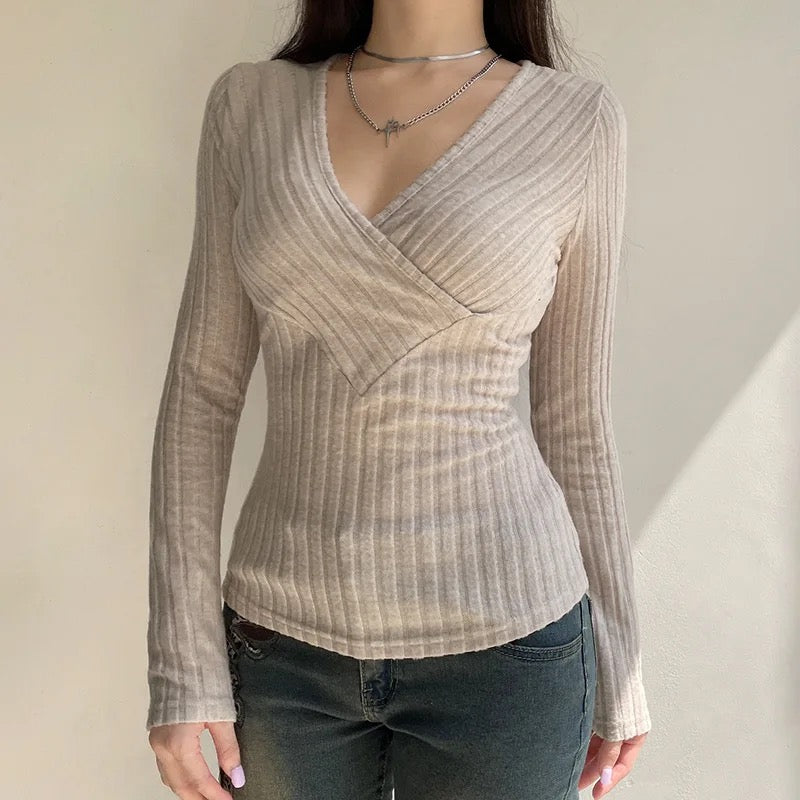 WINTER MADNESS BEIGE TOP