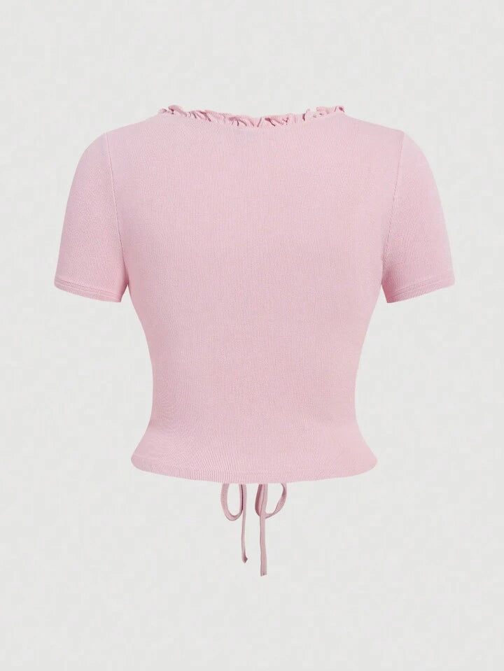 CUTE MUSE PINK TOP