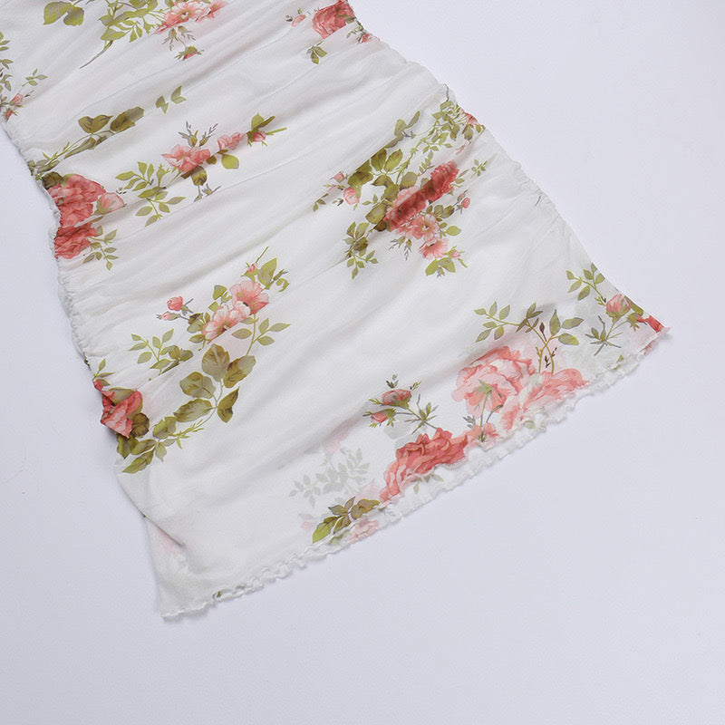 DAYDREAMS WHITE FLORAL DRESS