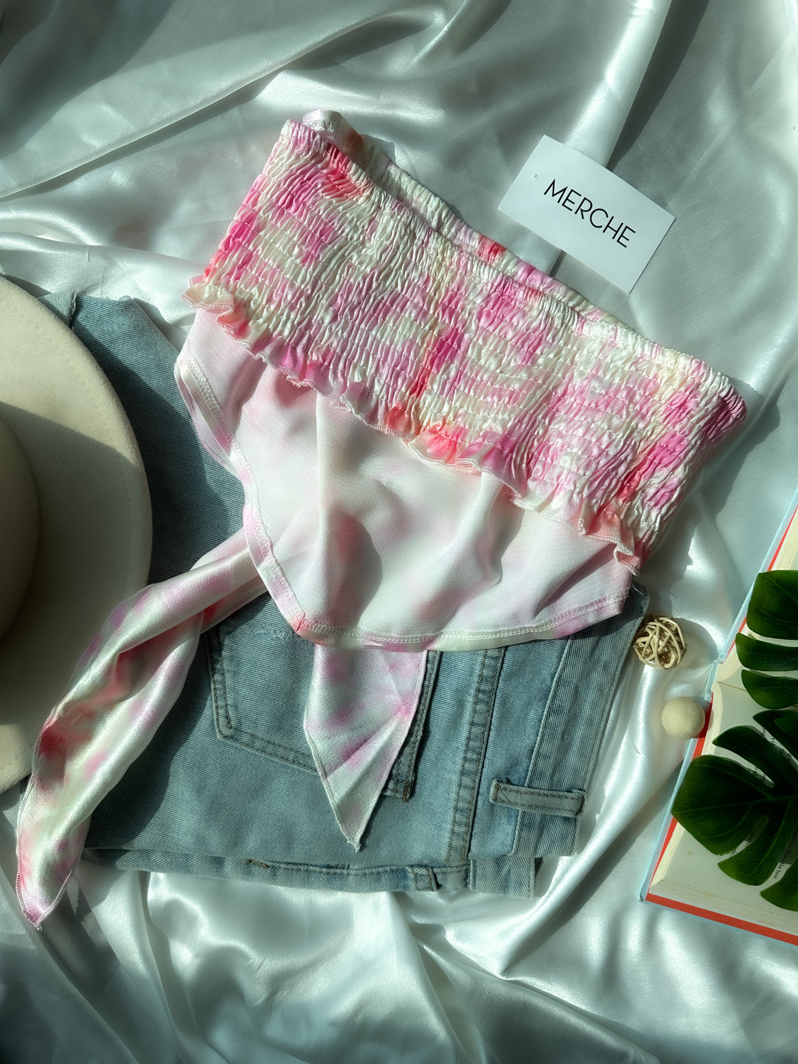 ISLAND HOPPER BANDEAU TOP