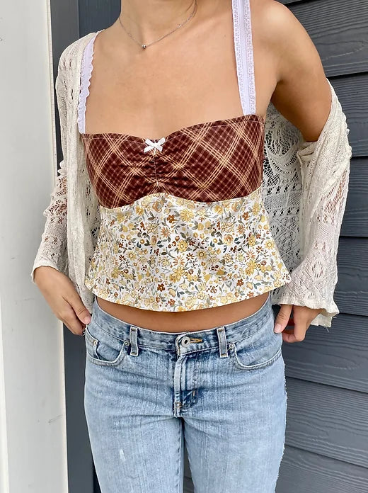 RHODE ISLAND FLORAL TOP