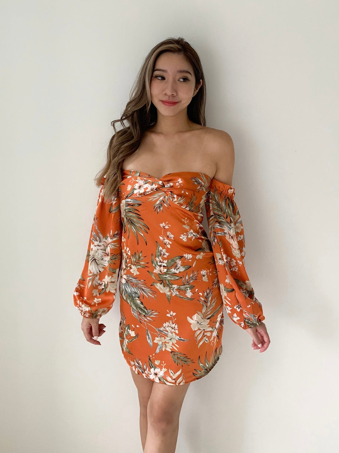 MIRACLES HAPPEN FLORAL DRESS