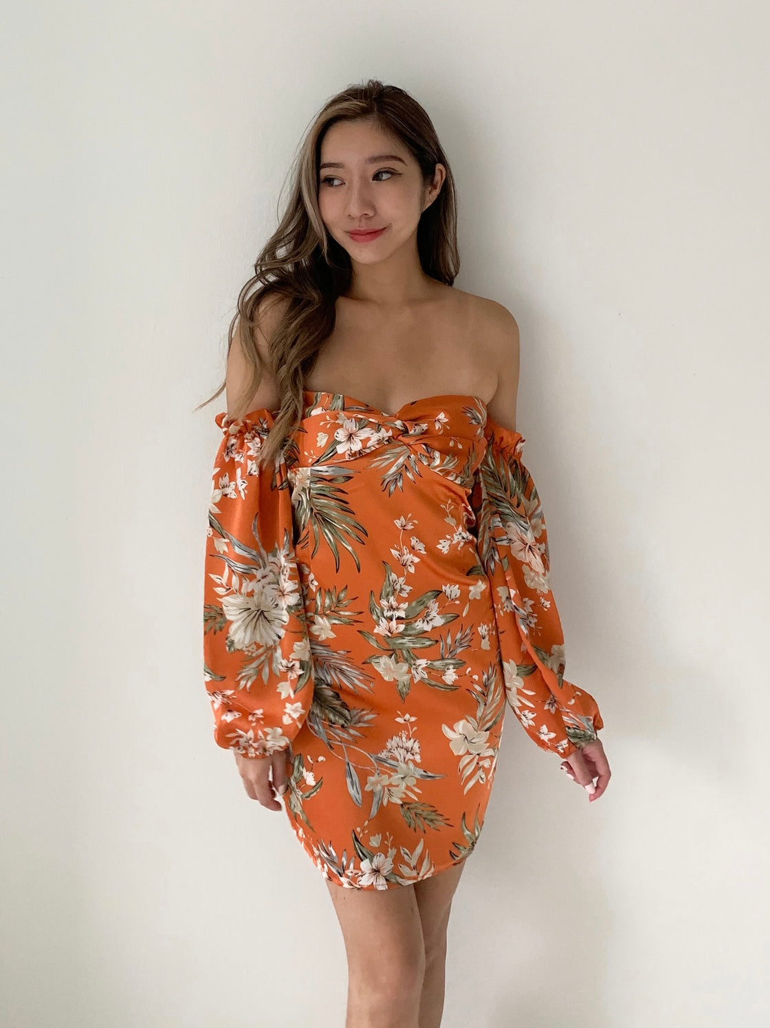 MIRACLES HAPPEN FLORAL DRESS