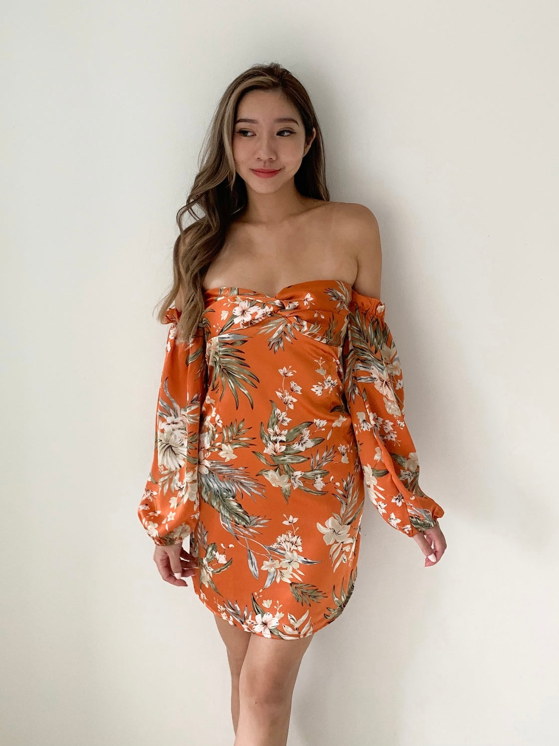 MIRACLES HAPPEN FLORAL DRESS