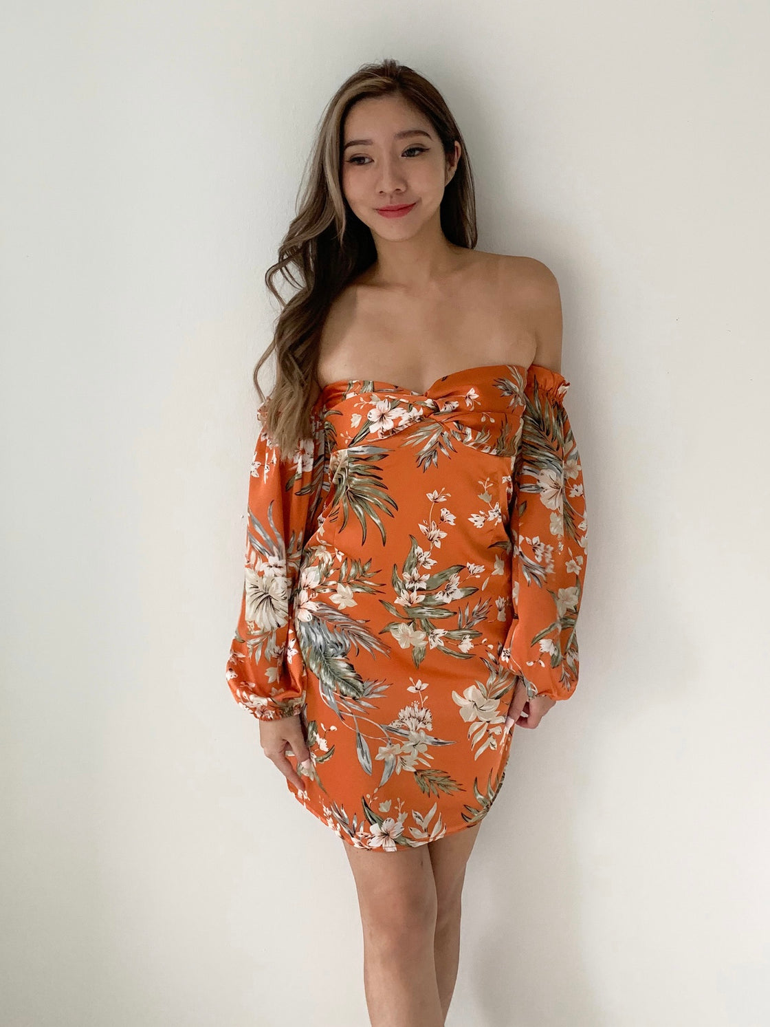 MIRACLES HAPPEN FLORAL DRESS