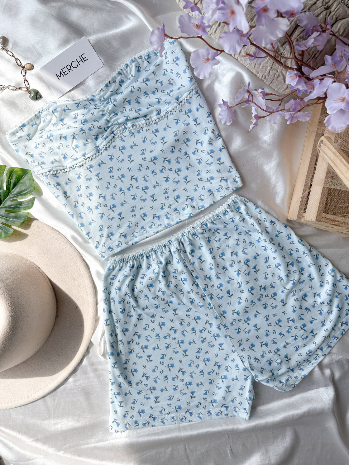 WARM WEATHER FLORAL CO-ORD SET