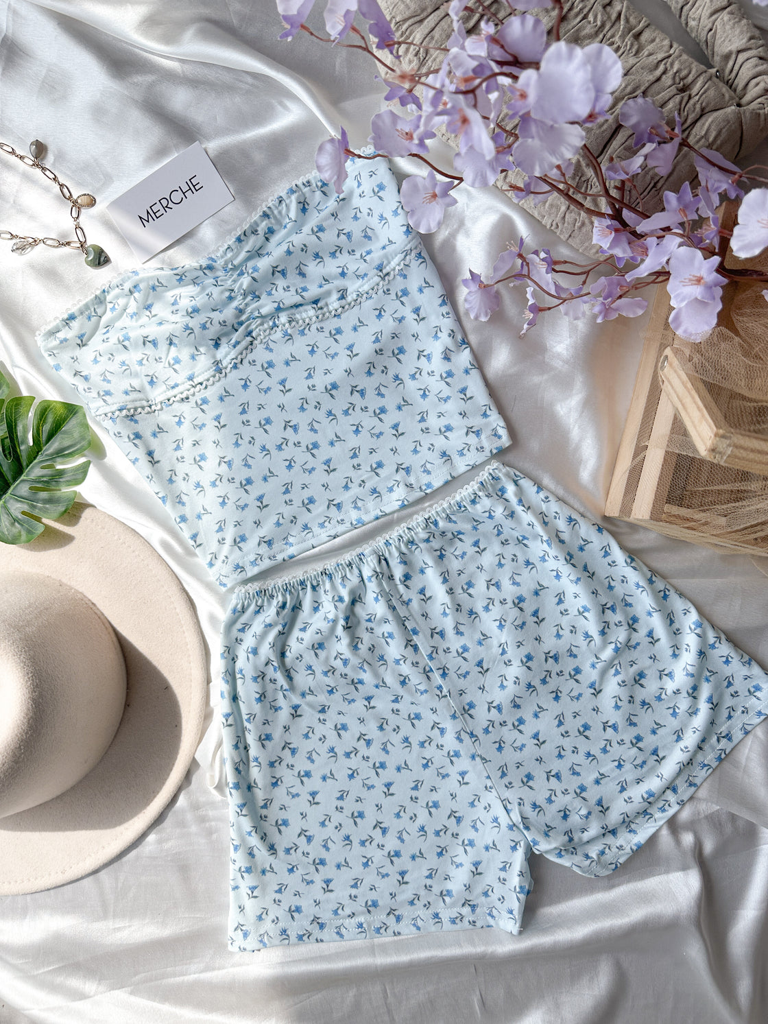 WARM WEATHER FLORAL CO-ORD SET