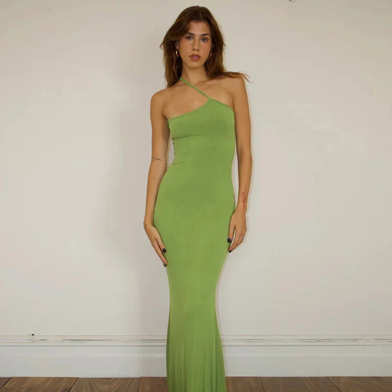 DESTINY GIRL GREEN MAXI DRESS