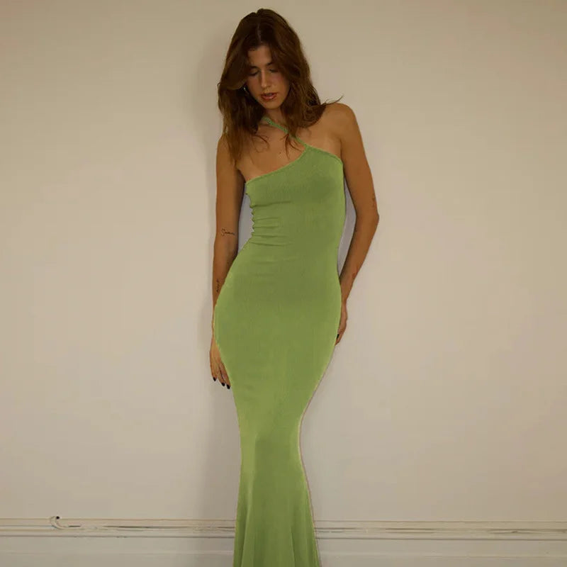 DESTINY GIRL GREEN MAXI DRESS