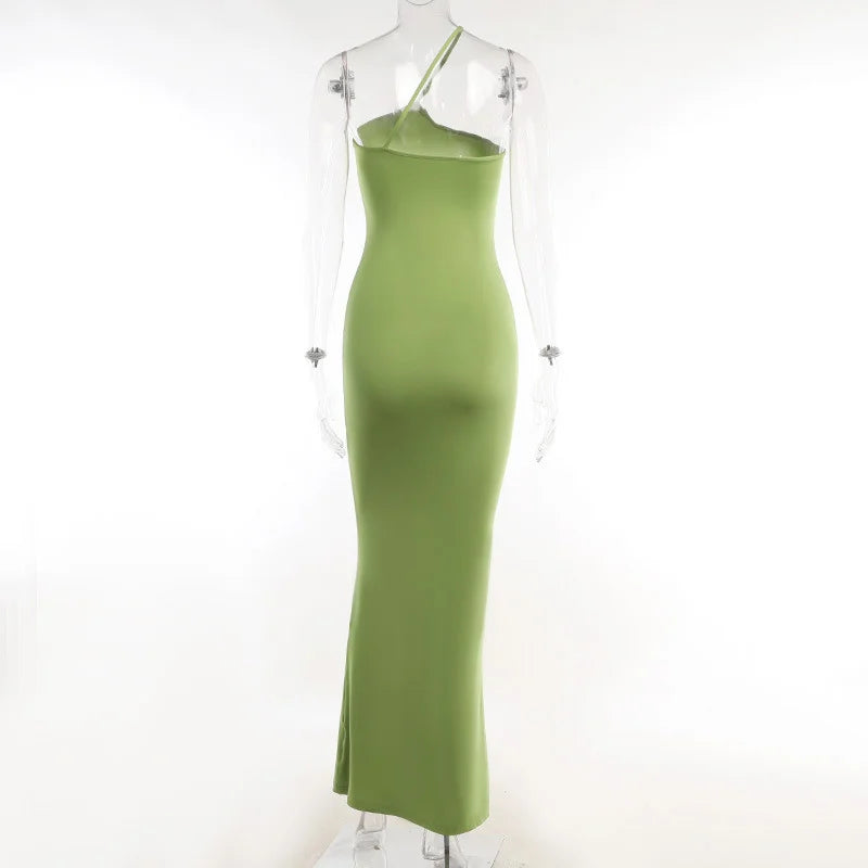 DESTINY GIRL GREEN MAXI DRESS