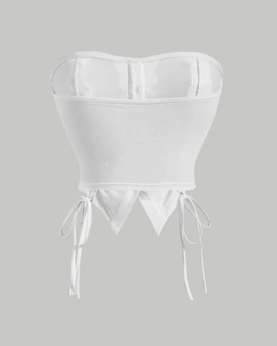 PARADISE PLEASE LUXE BANDEAU TOP