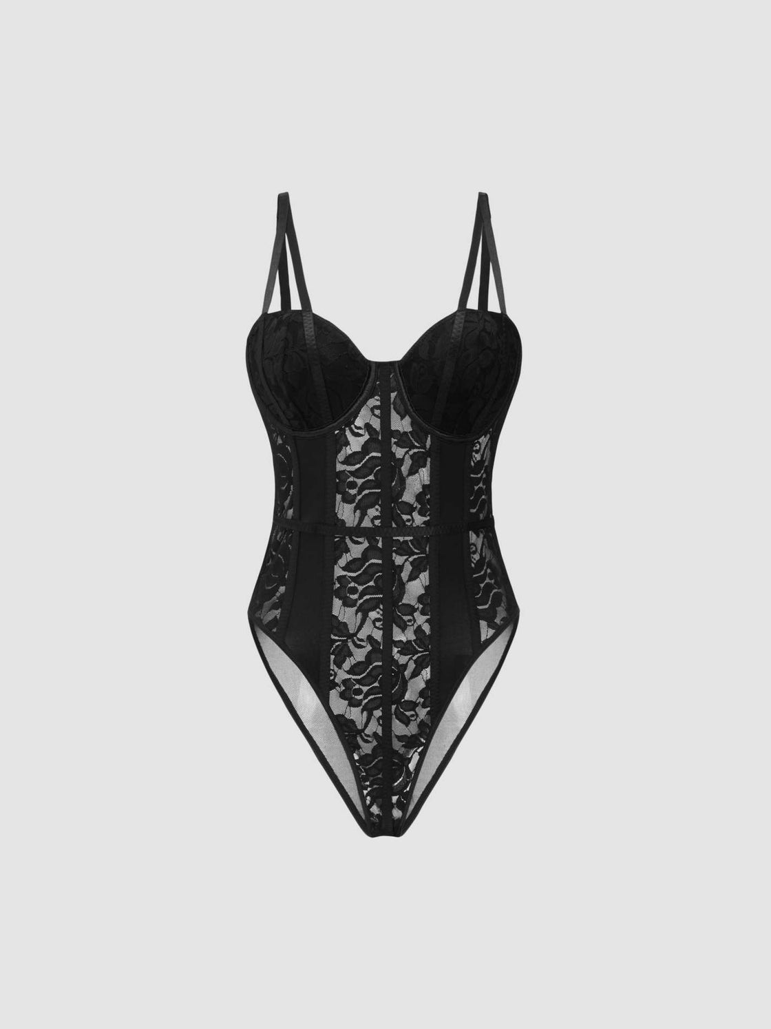 OUT FOR THE NIGHT LACE BODYSUIT