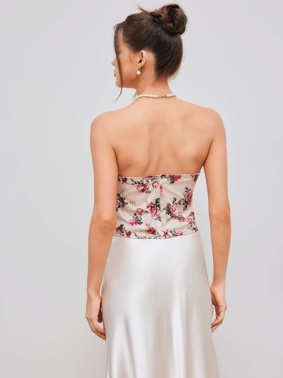 MIND GAMES FLORAL CORSET